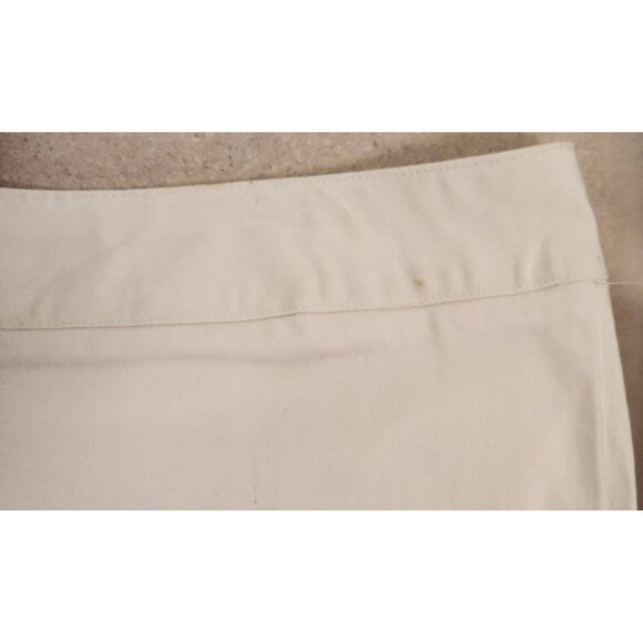 NEW Coldwater Creek Pants Size 14 Sateen Crop White NWT‎ See Description - Picture 10 of 11